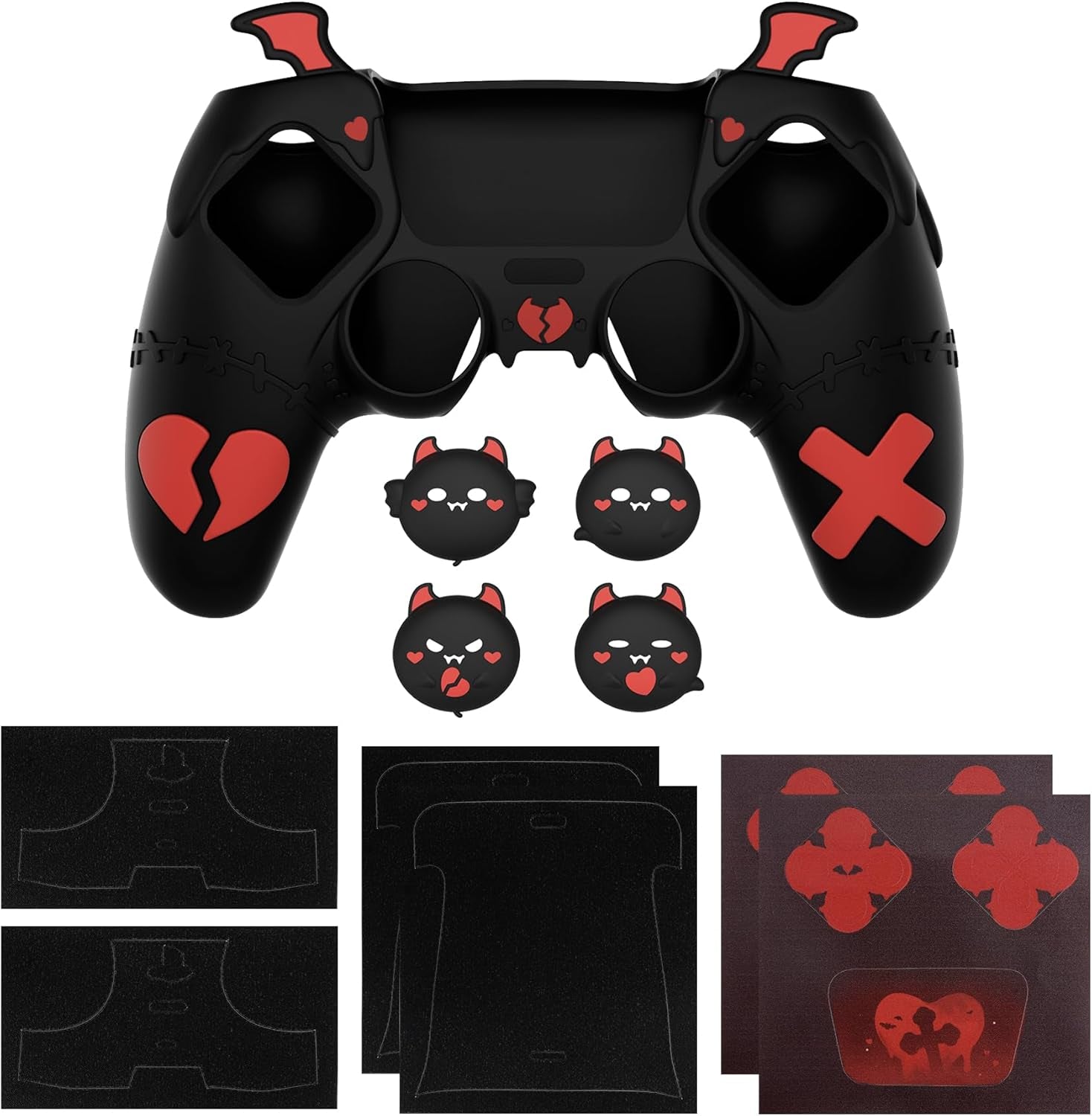 Gothic Imp PS5 Controller Case
