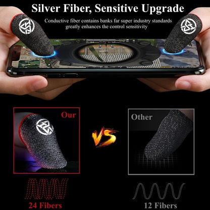 Pro Gaming Finger Sleeves (10-Pack)