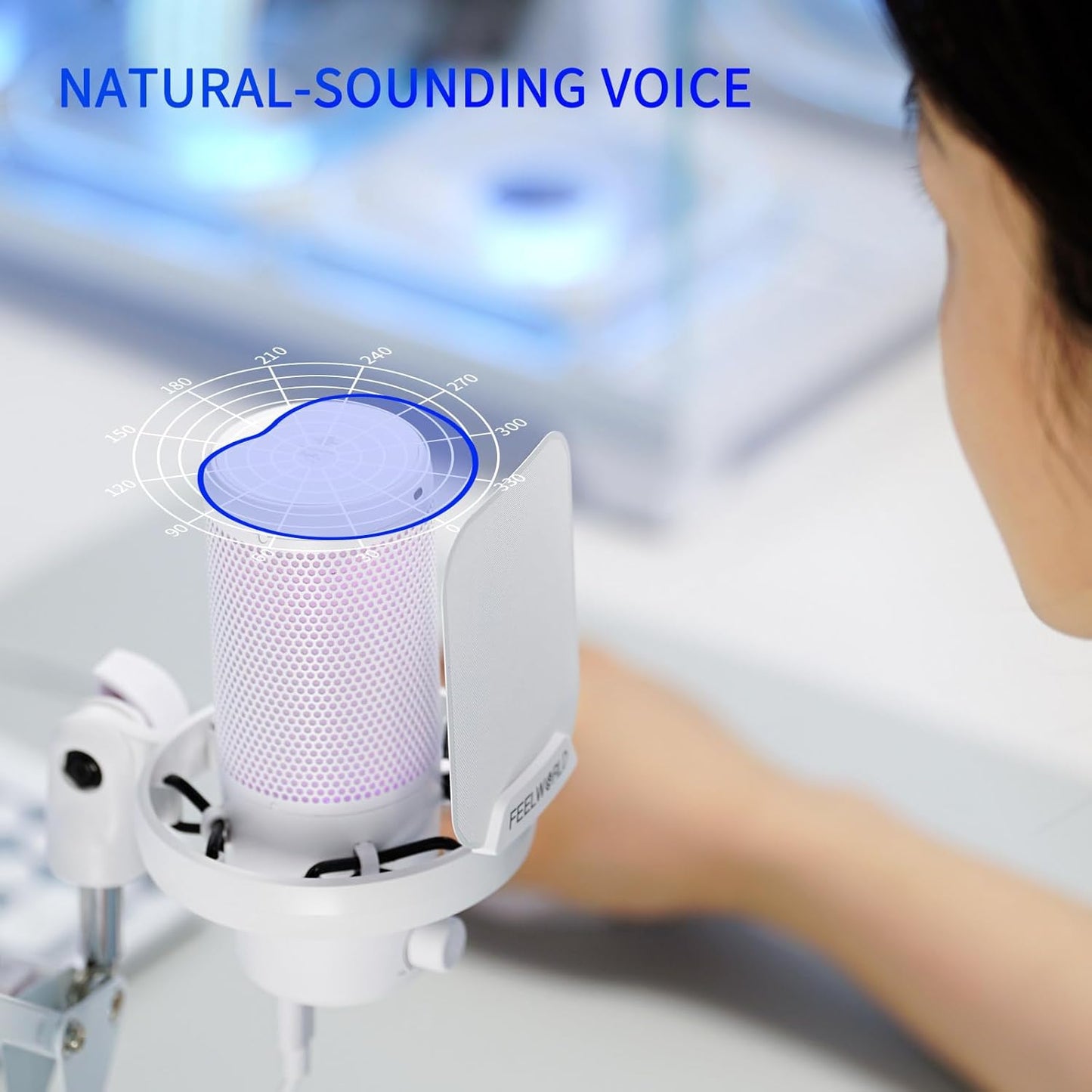 VM1 RGB Gaming Microphone