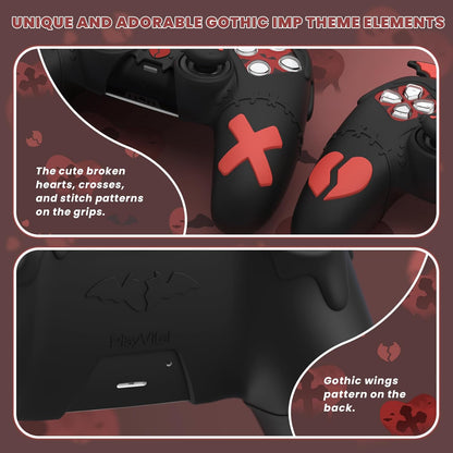 Gothic Imp PS5 Controller Case